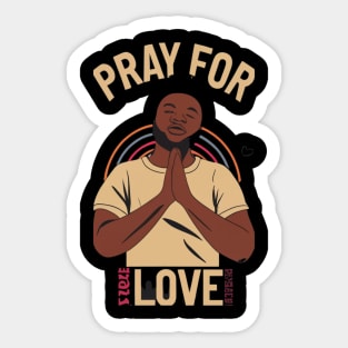 ROD WAVE PRAY FOR LOVE Sticker